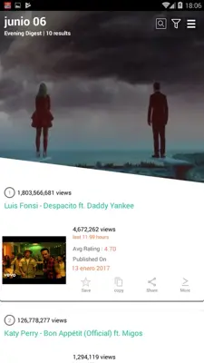 Top Tube youTube android App screenshot 2